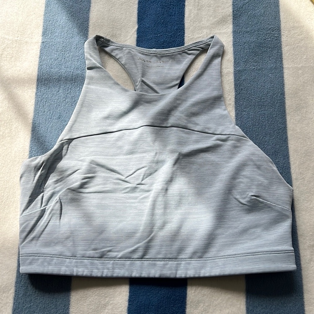 Outdoor voices tech sweat crop top